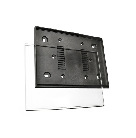 I-Sign Eco Flex vggmonterad skylt, svart, 148x105mm (A6)
