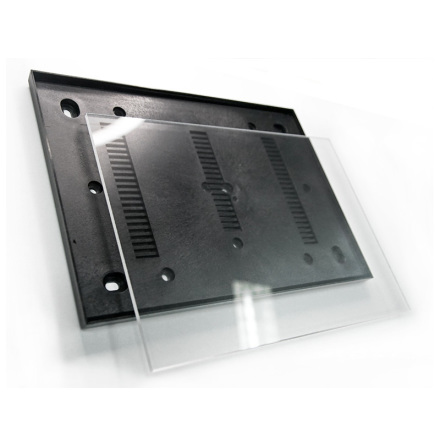 I-Sign Eco Flex väggmonterad skylt, svart, 210x148mm (A5)