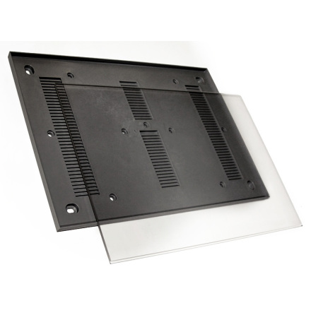 I-Sign Eco Flex vggmonterad skylt, svart, 210x297mm (A4)