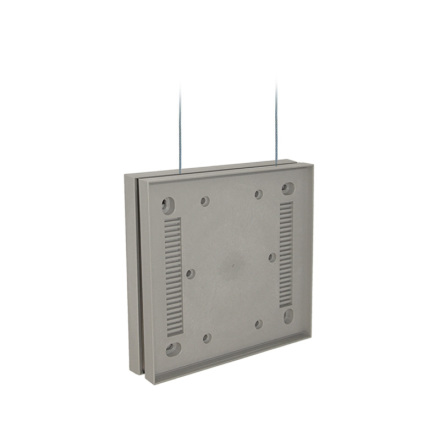 I-Sign Eco Fix hngande skylt, gr, 150x150mm