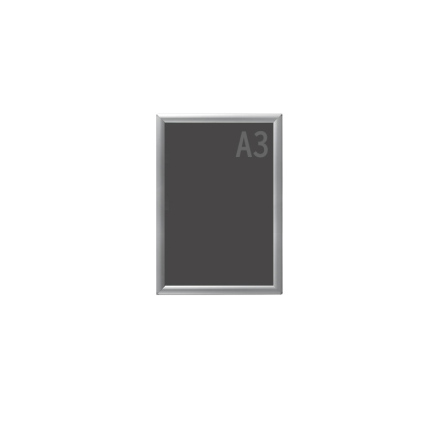 Snäppram/Eco Frame, A3, 25mm aluminiumprofil