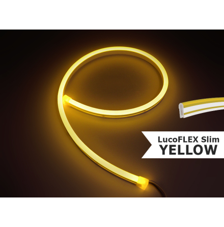 LUCOFLEX SLIM Yellow - 5m adjustable