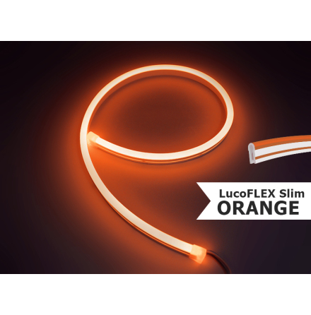 LUCOFLEX SLIM Orange - 5m adjustable