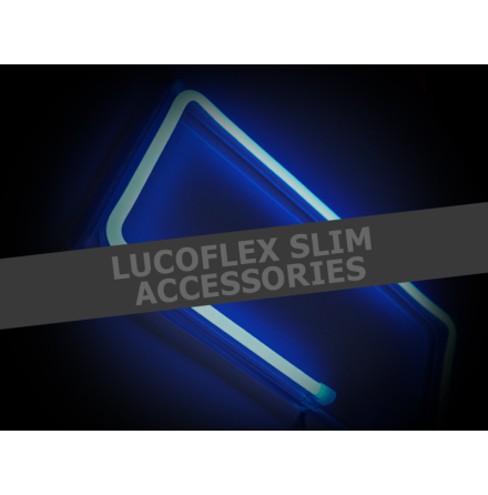RVS mounting clip for LucoFLEX (SLIM),10pcs