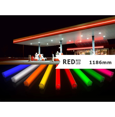 Lucoline Red(red), PMS 1797C, 1186 mm 