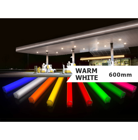 Lucoline Warm White (3000K), RAL 9016, 600 mm