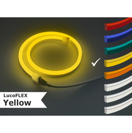 LUCOFLEX Yellow - 15m adjustable fp. med 15 meter - 9,6W/m LUCOFLEX Yellow - 15m adjustable fp. med 15 meter - 9,6W/m