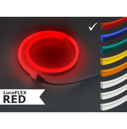 LUCOFLEX Red - 15m adjustable fp. med 15 meter - 9,6W/m LUCOFLEX Red - 15m adjustable fp. med 15 meter - 9,6W/m
