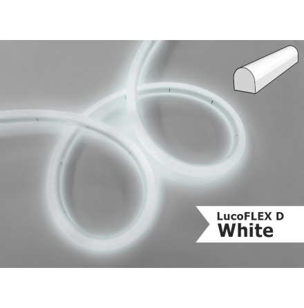 LUCOFLEX D Cool White - 15m adjustable fp. med 15 meter - 7,7W/m