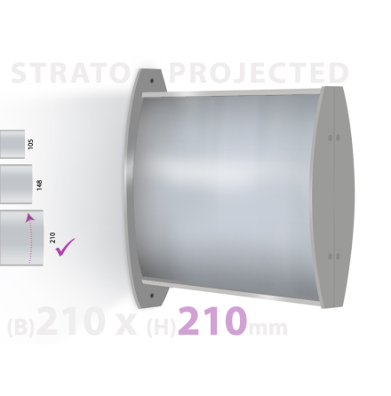 Strato Projected, skyltyta 210x210mm