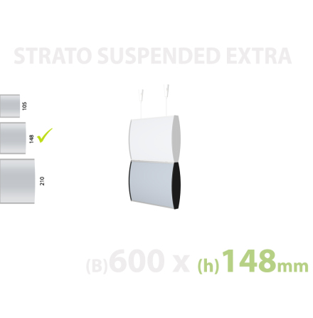 Strato Extra Skyltpanel, 600x148mm 
