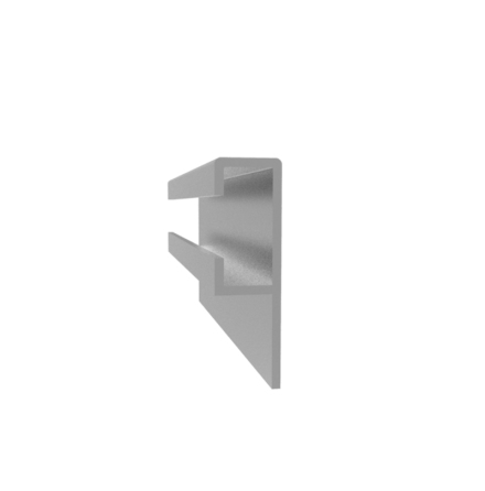 U+-section, aluminium profile