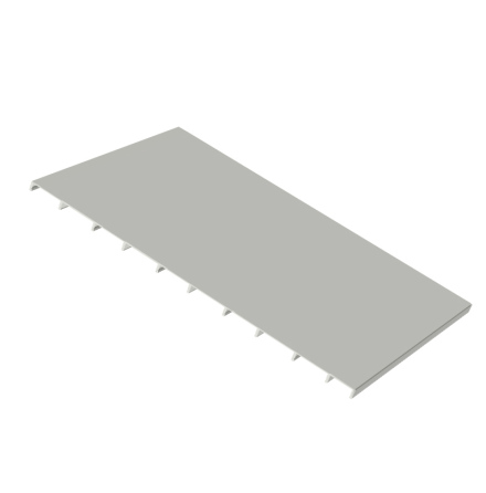 Textpanel i aluminium, h300mm, silveranodiserad