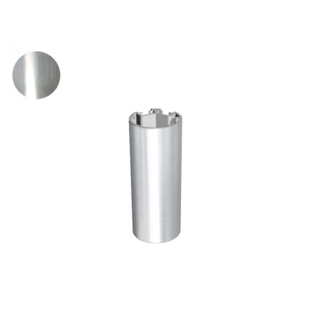 POST 60mm (ROUND TWO SLOT) 2T 60� MILL FINISH