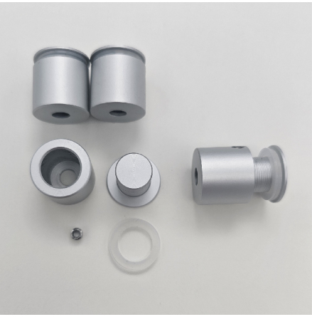 � 18mm, 15mm thin head standoff for 2-7mm panel Aluminium natural anodized, antal/blister, 4