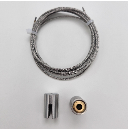 � 12mm, mini kit for up to 3mm panel Inox, antal/blister, 1st