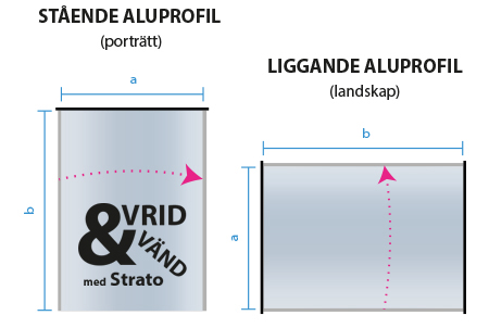 Strato skyltsystem från Cosign