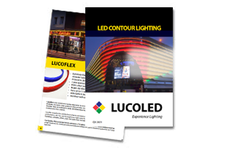 Led colour contour lighting från Lucoled