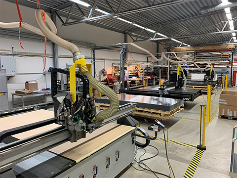 Multicam 3000 cnc fräs